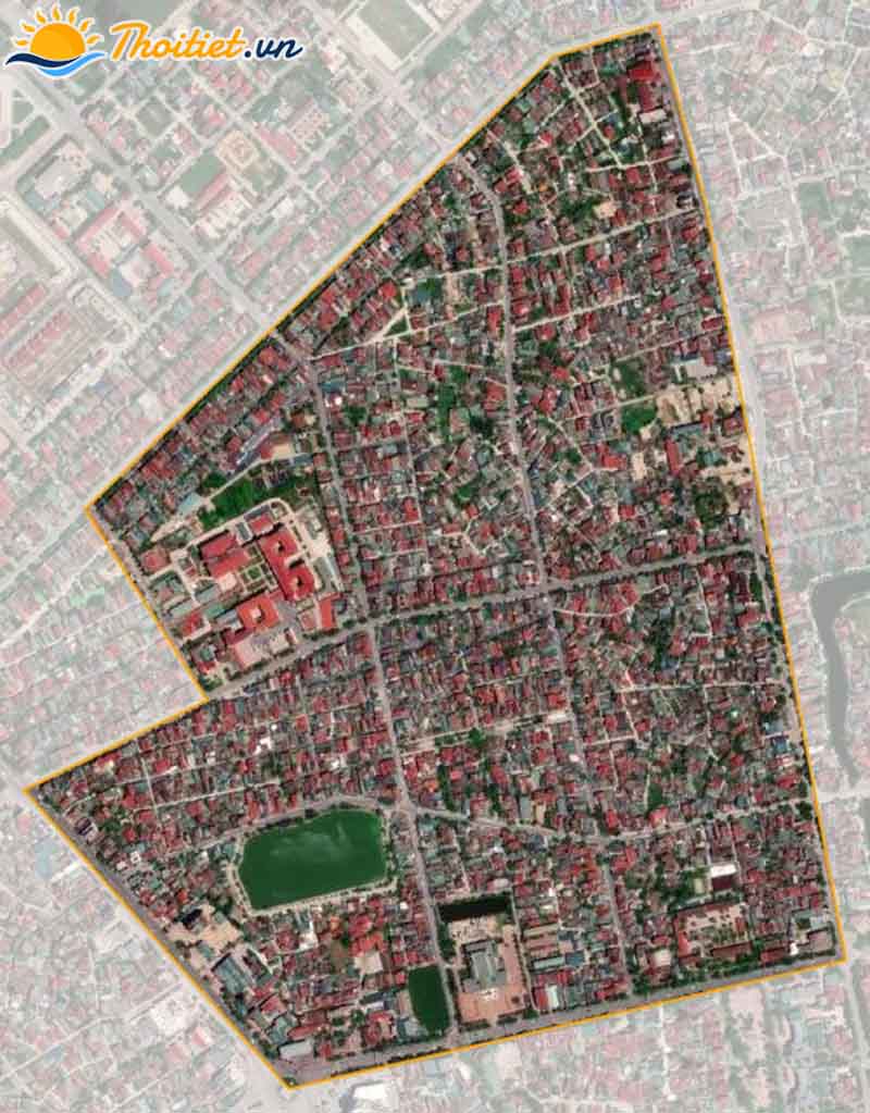 Bản đồ vệ tinh của phường Bắc Hà