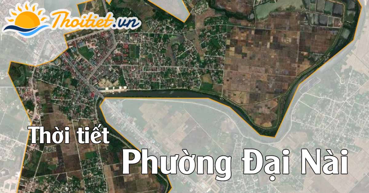 Phường Đại Nài hôm nay có nhiều mây