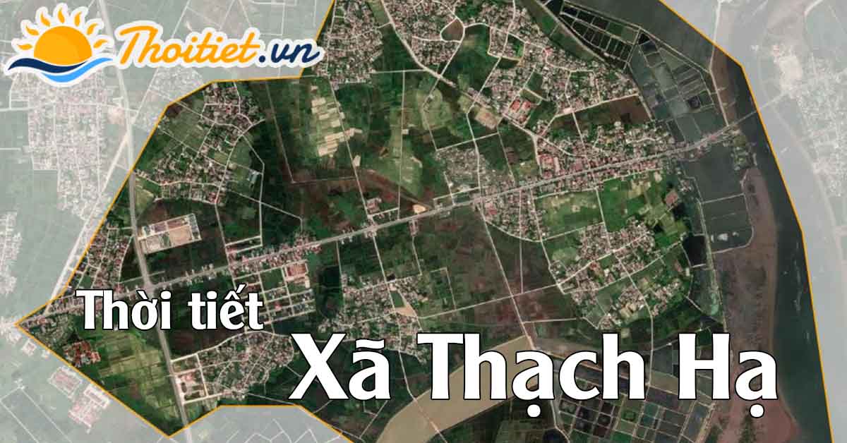 Xã Thạch Hạ hôm nay có nhiều mây