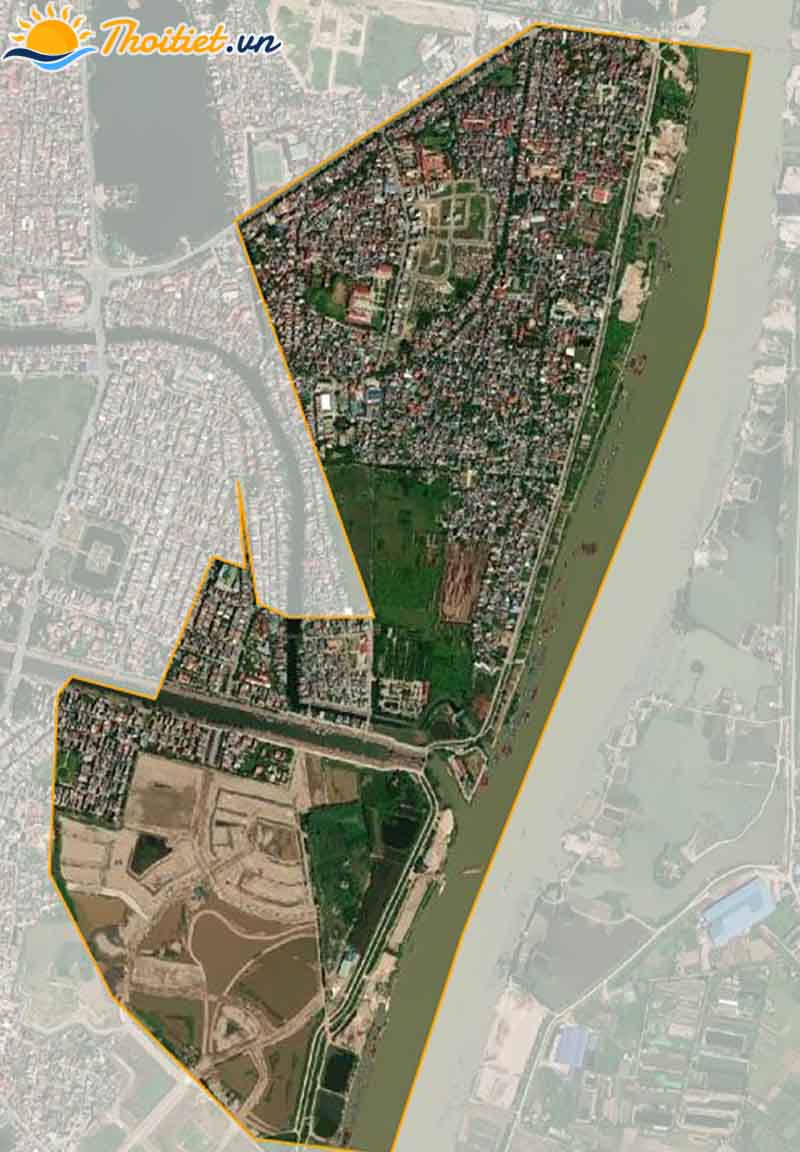 Bản đồ vệ tinh phường Ngọc Châu