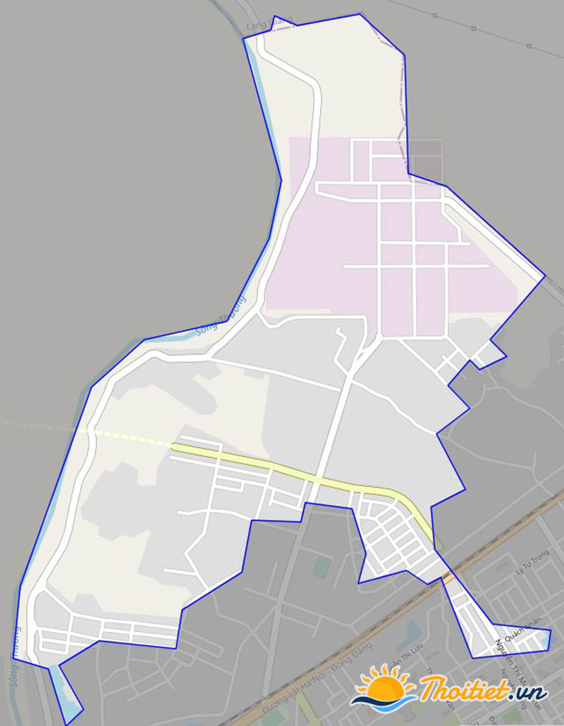Bản đồ giao thông phường Thọ Xương