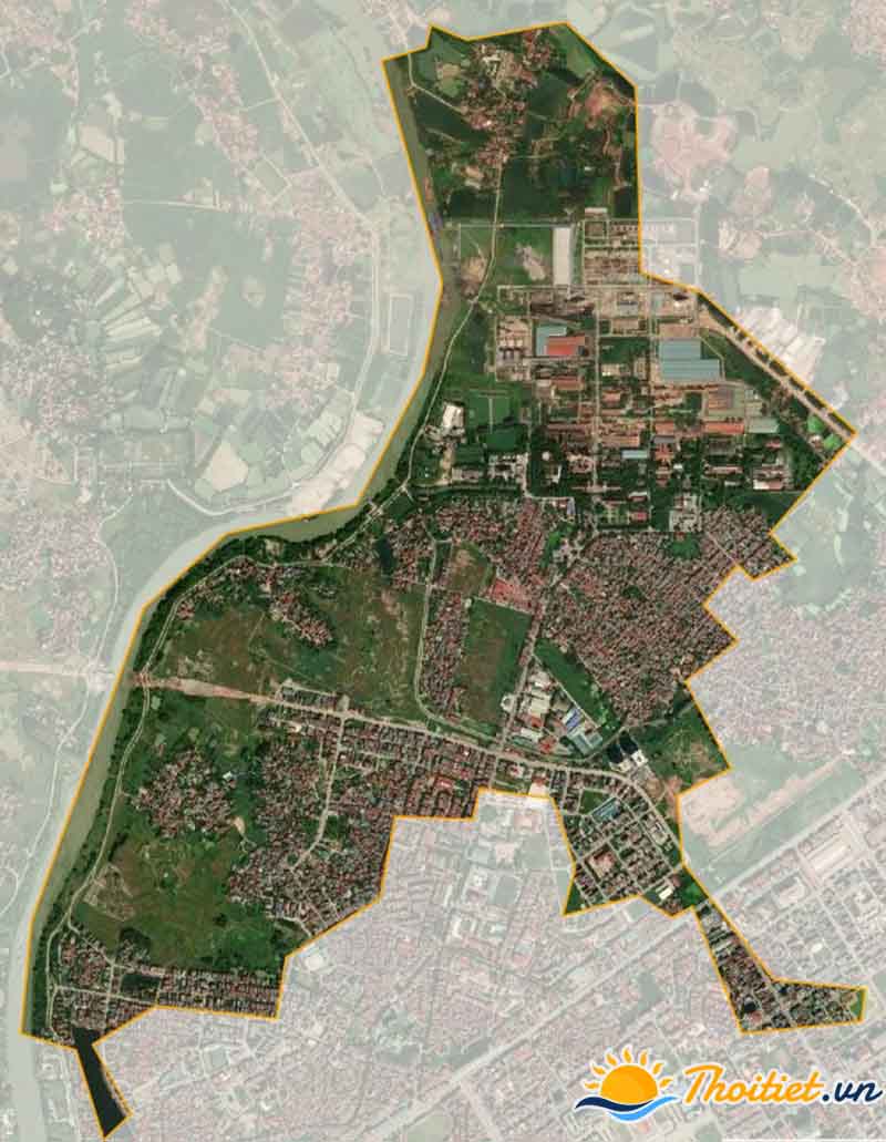 Bản đồ vệ tinh phường Thọ Xương