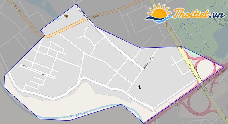 Bản đồ giao thông phường Lê Lợi