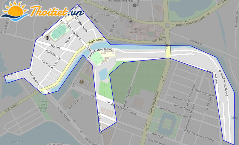 Bản đồ giao thông phường Trần Phú