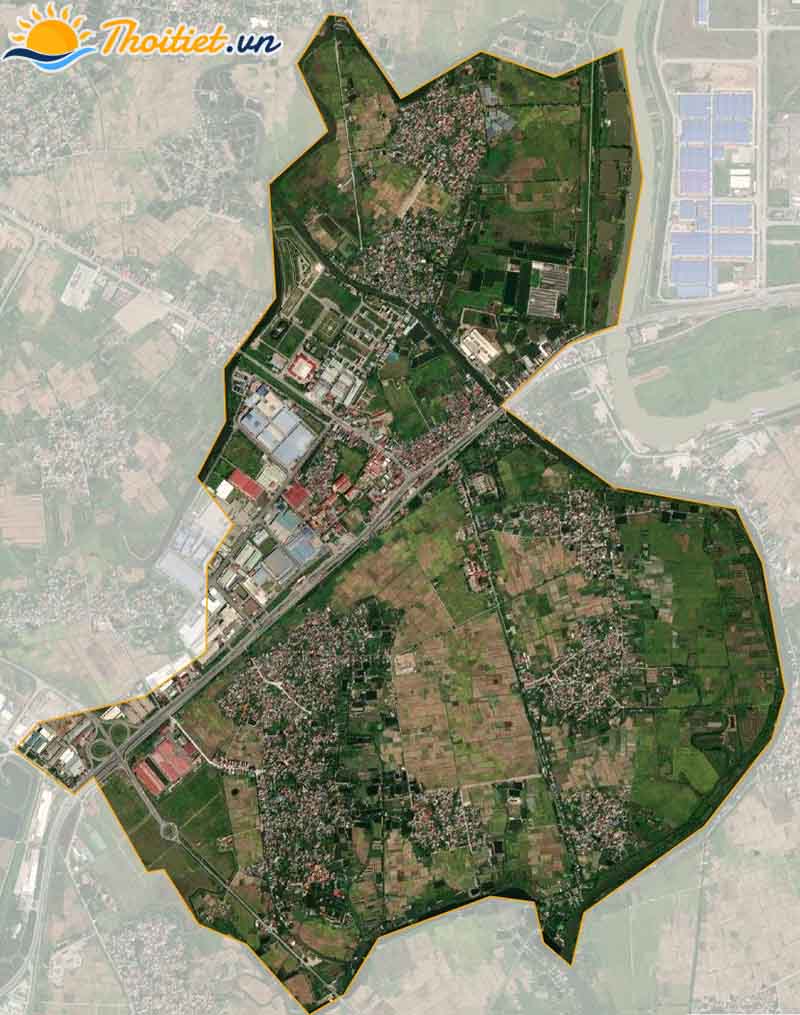 Bản đồ vệ tinh phường Ái Quốc