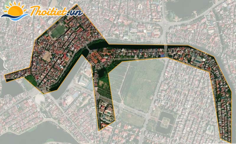 Bản đồ vệ tinh phường Trần Phú