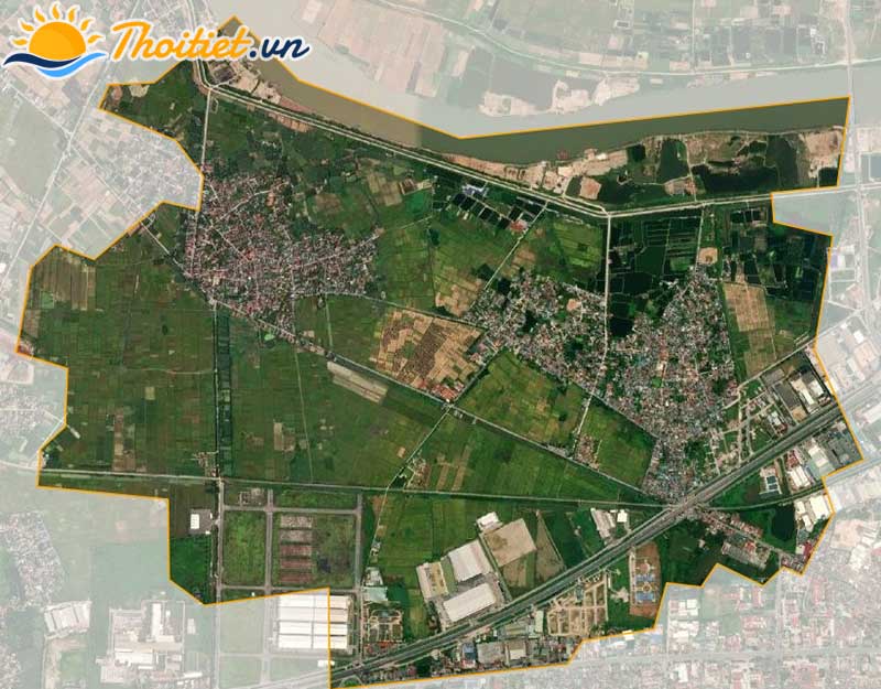 Bản đồ vệ tinh phường Việt Hòa