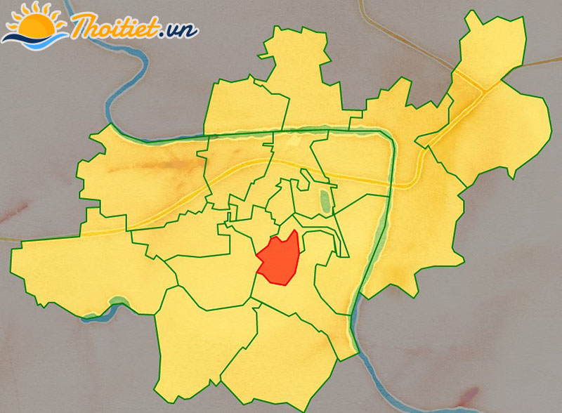 Bản đồ vị trí phường Lê Thanh Nghị