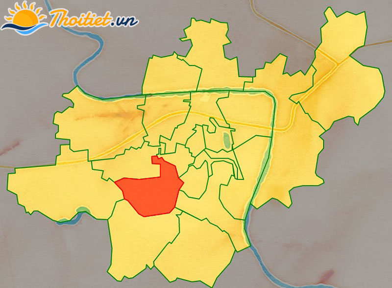 Bản đồ vị trí phường Tân Bình