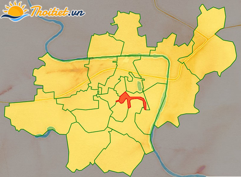 Bản đồ vị trí phường Trần Phú