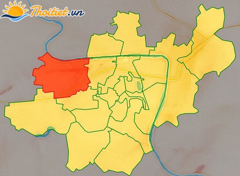 Bản đồ vị trí phường Việt Hòa