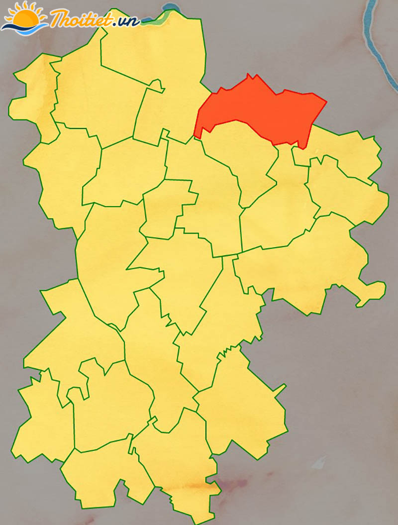 Bản đồ vị trí xã Gia Xuyên