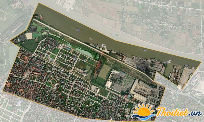 Bản đồ vệ tinh phường Bích Đào