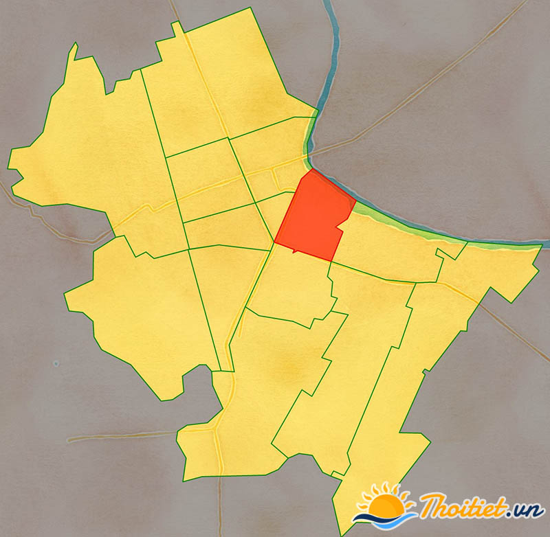 Bản đồ địa giới phường Thanh Bình