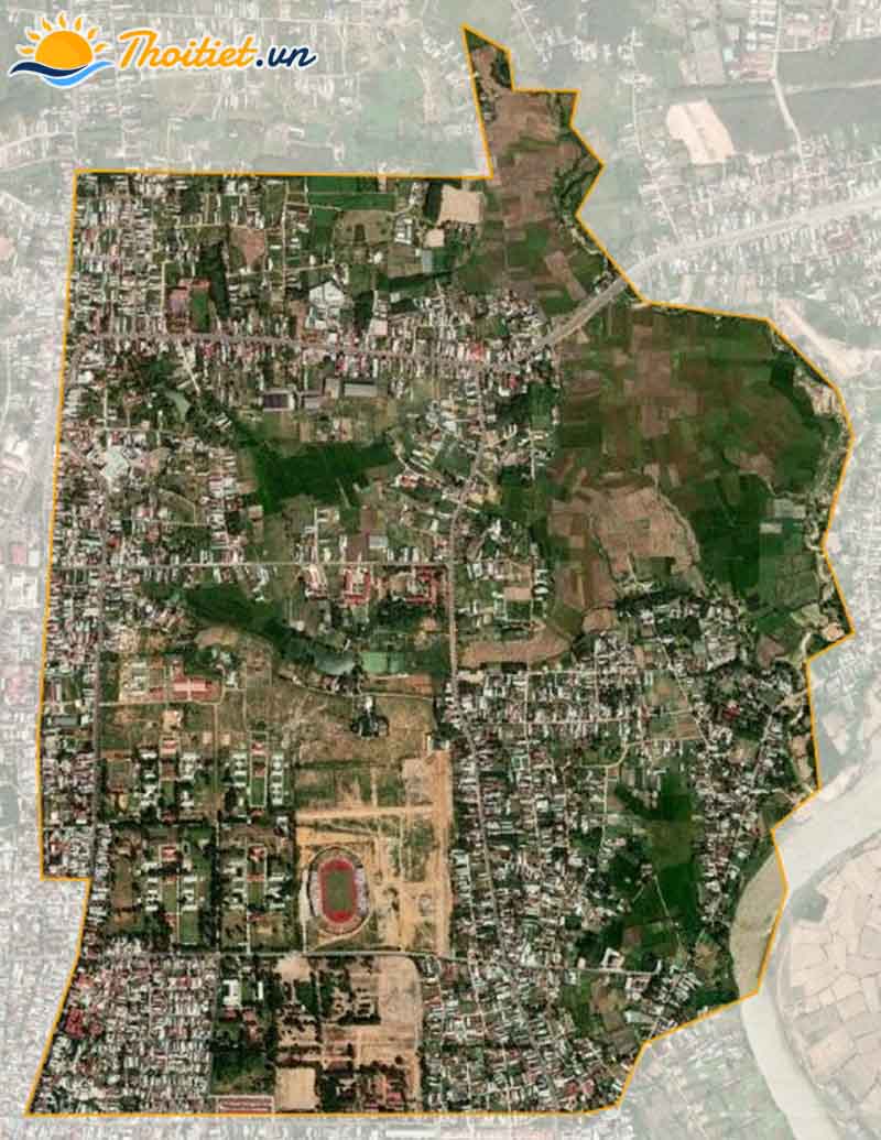 Bản đồ địa giới, vị trí của phường Trường Chinh