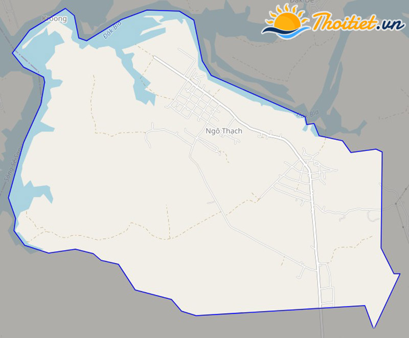 Bản đồ giao thông của xã Đăk Năng