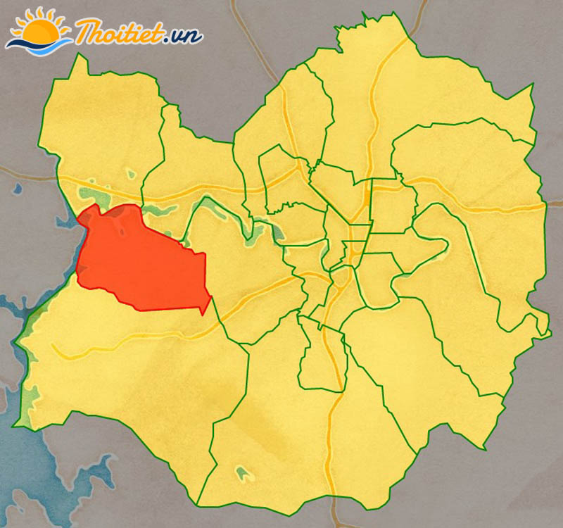 Bản đồ địa giới, vị trí của xã Đăk Năng