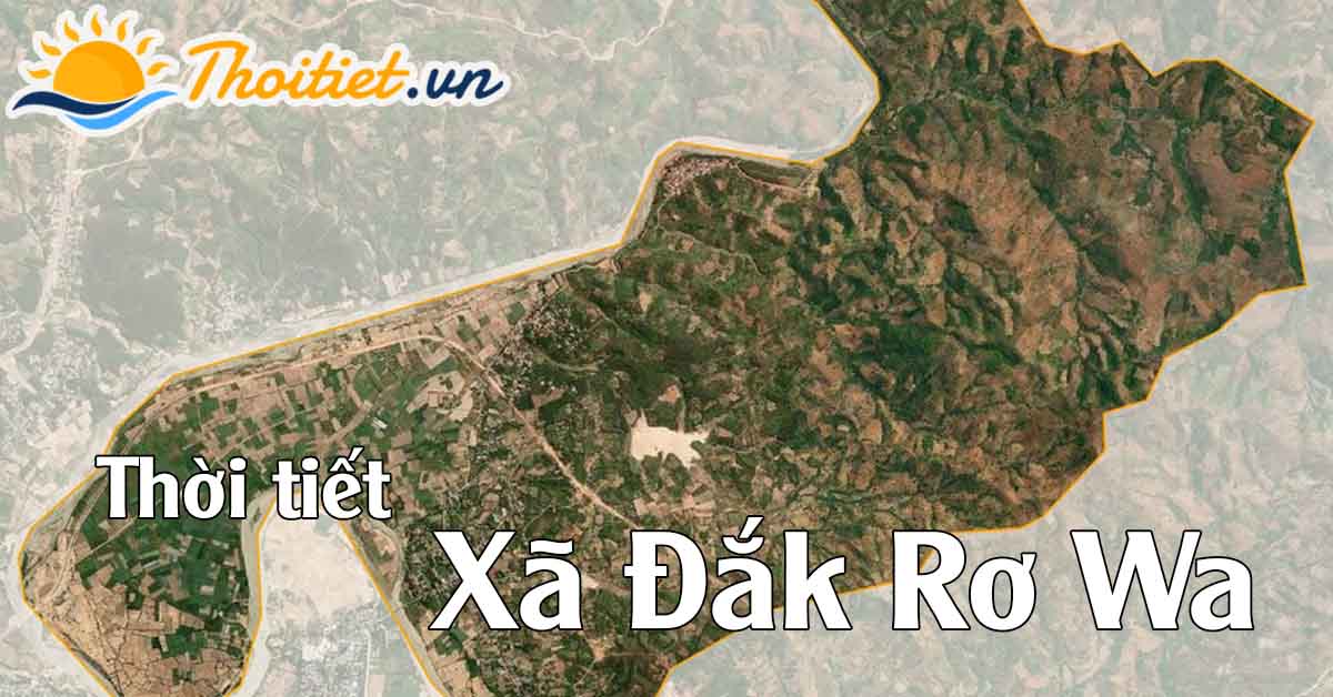 Xã Đắk Rơ Wa hôm nay có nhiều mây
