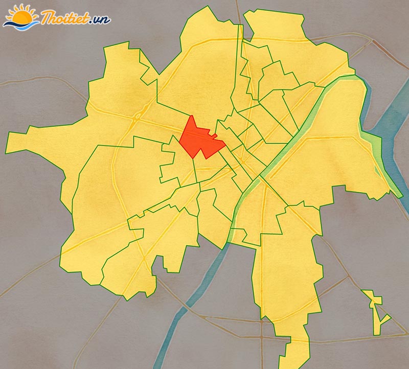 Địa giới hành chính phường Cửa Bắc