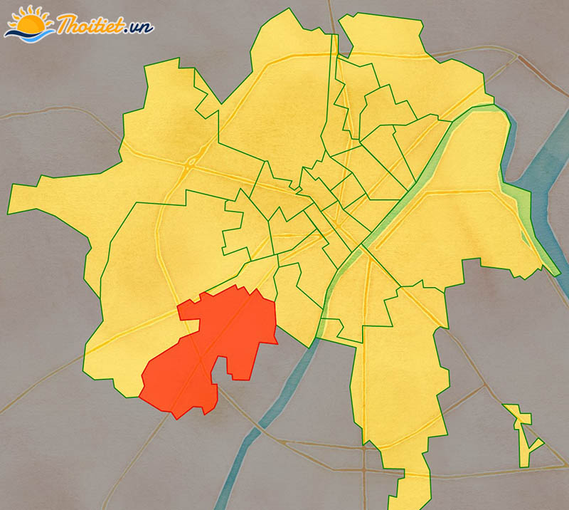 Địa giới hành chính xã Lộc An