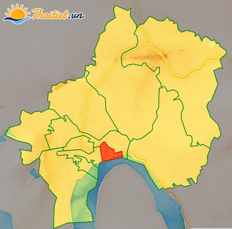 Bản đồ địa giới hành chính phường Phong Châu