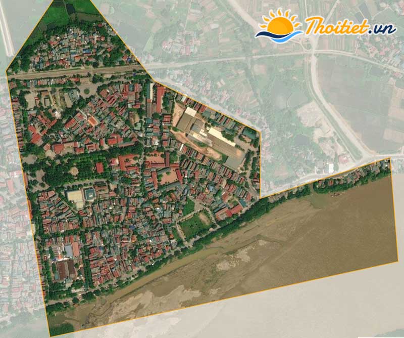 Bản đồ vệ tinh phường Phong Châu