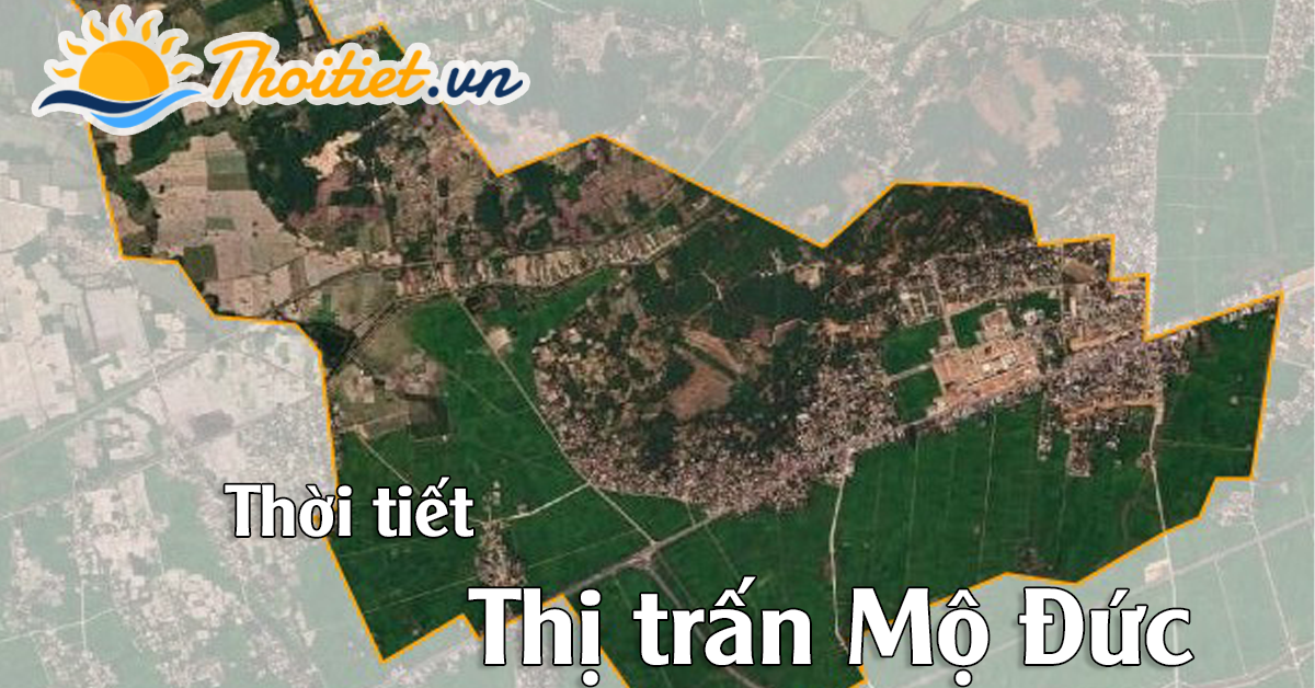 Dự báo thời tiết thị trấn Mộ Đức