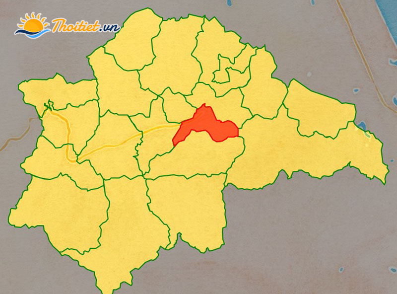 Địa giới hành chính thị trân Ba Tơ