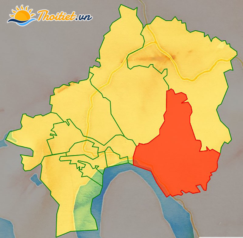 Bản đồ địa giới hành chính xã Hà Thạch