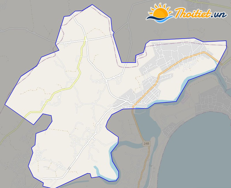 Bản đồ giao thông của Xã Tịnh Hòa