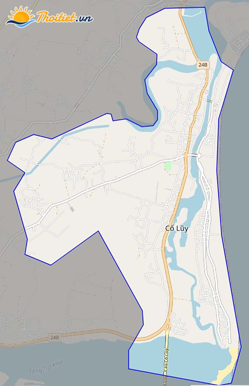 Bản đồ giao thông của Xã Tịnh Khê