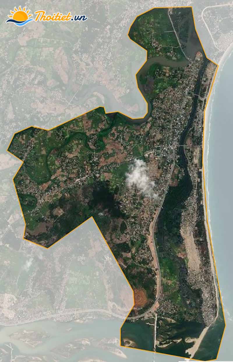 Bản đồ vệ tinh của Xã Tịnh Khê