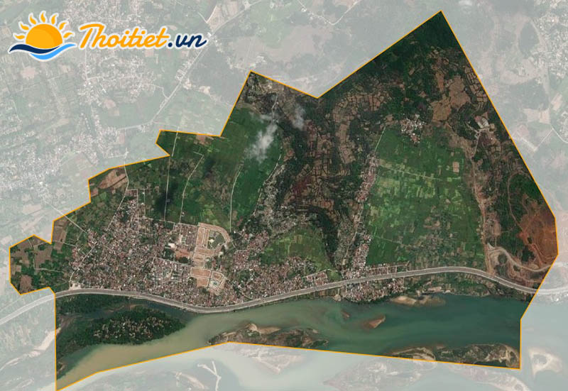 Bản đồ vệ tinh của Xã Tịnh Long